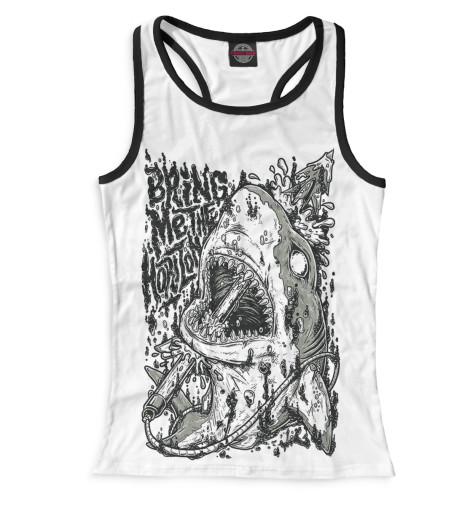 

Майки борцовки Print Bar, Белый, Bring Me The Horizon
