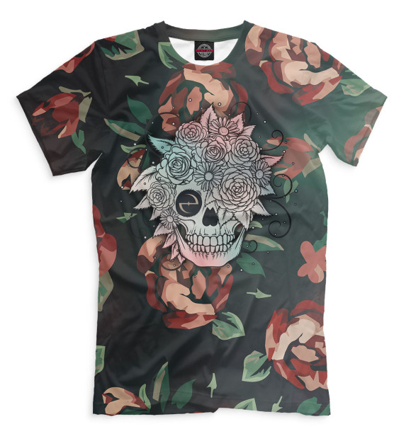 Футболка для мальчиков с изображением Evanescence цвета Серый