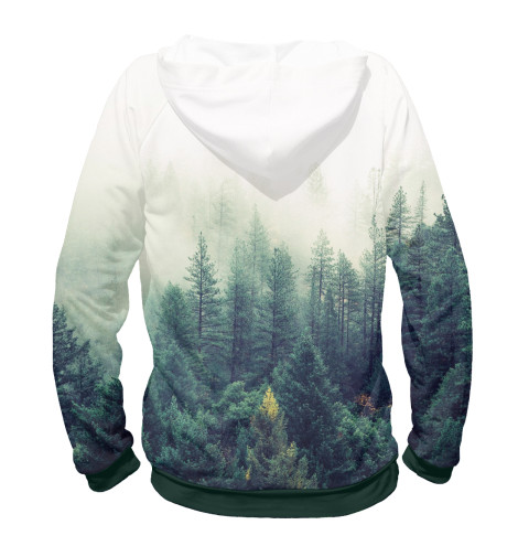 

Худи Print Bar, Белый, Сибирский лес