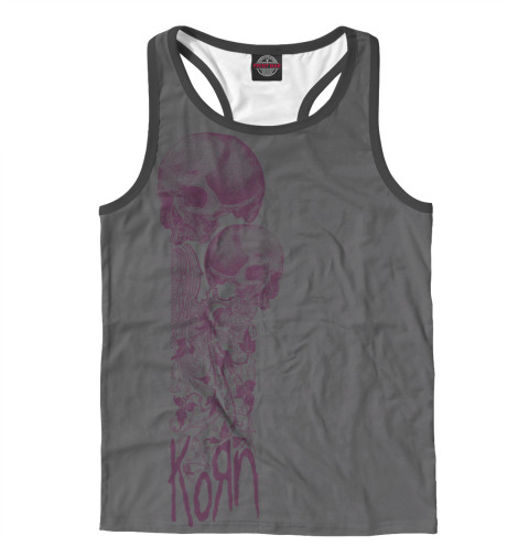 

Майки борцовки Print Bar, Белый, Korn