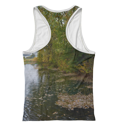 

Майки борцовки Print Bar, Белый, Река