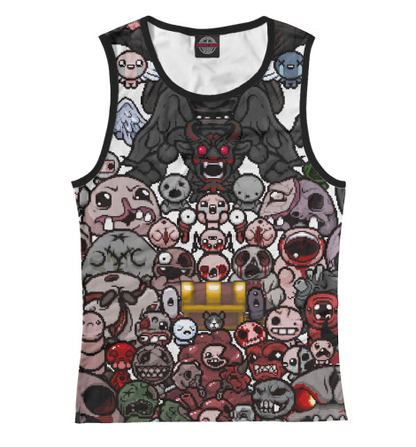 

Майки Print Bar, Белый, THE BINDING OF ISAAC