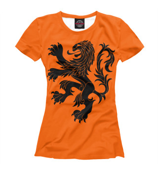 Женская футболка Голландия