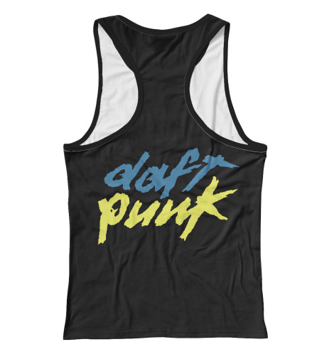 

Майки борцовки Print Bar, Белый, Шлем Daft Punk