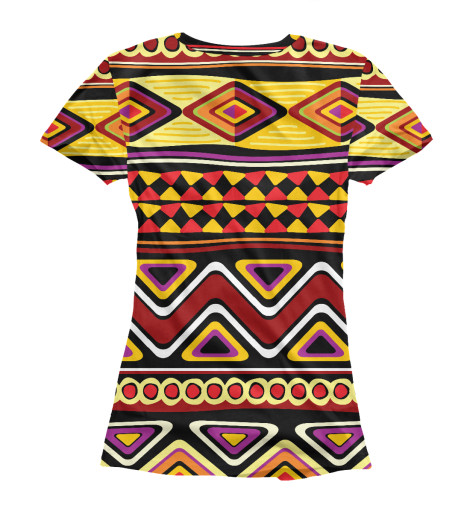 

Футболки Print Bar, Белый, Африканский узор