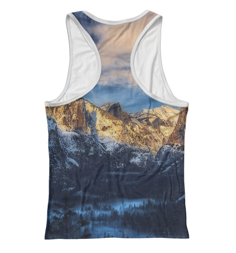 

Майки борцовки Print Bar, Белый, Гималаи