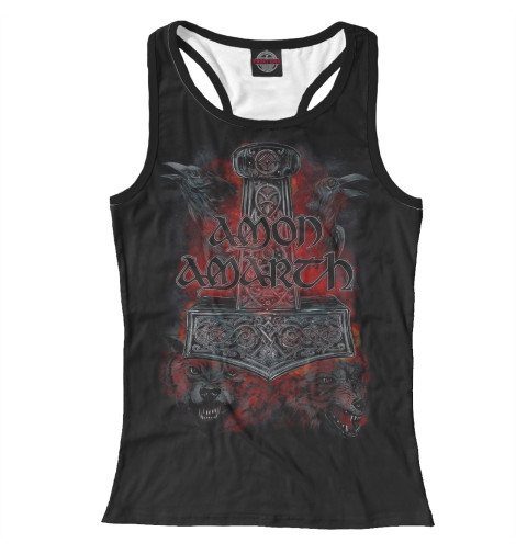 

Майки борцовки Print Bar, Белый, Amon Amarth