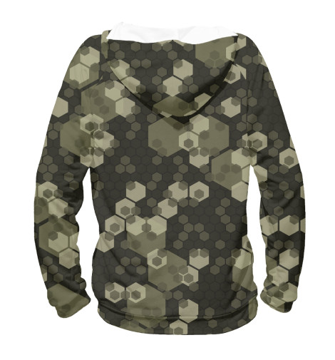 

Худи Print Bar, Белый, Милитари