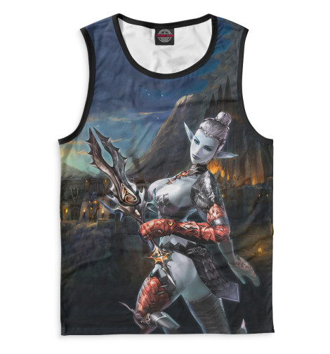 

Майки Print Bar, Белый, Lineage 2