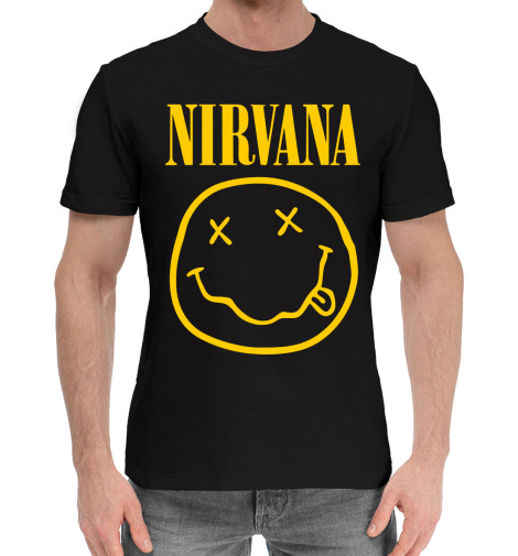 Хлопковые футболки Print Bar Nirvana футболки print bar nirvana