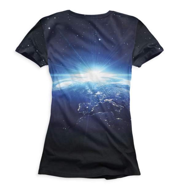 Женская футболка с изображением Жак Фреско — «Проект Венера» цвета Белый