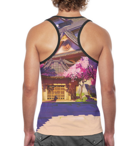 

Майки борцовки Print Bar, Белый, Ханзо