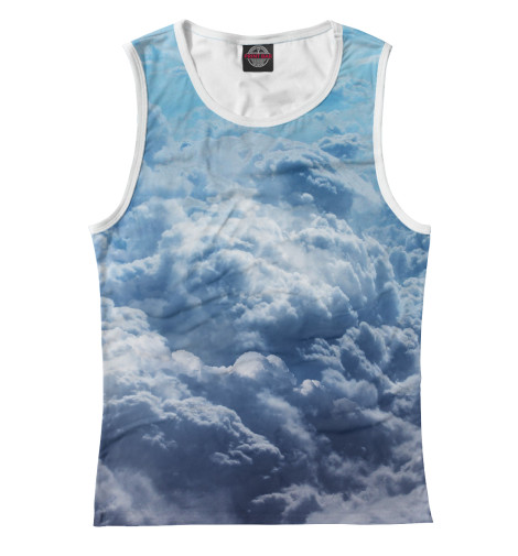 

Майки Print Bar, Белый, Облака