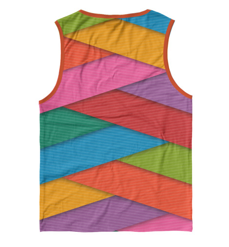 

Майки Print Bar, Белый, Веселые полосочки