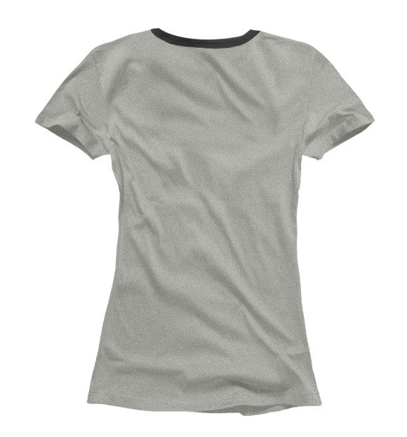 Женская футболка с изображением Cat Love Kill цвета Белый