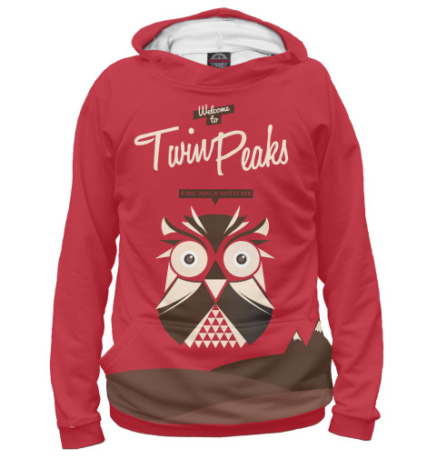 

Худи Print Bar, Белый, Tween peaks