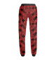 Женские спортивные штаны Vans of the wall (Red and Black)