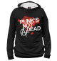 Женское худи Punks not dead