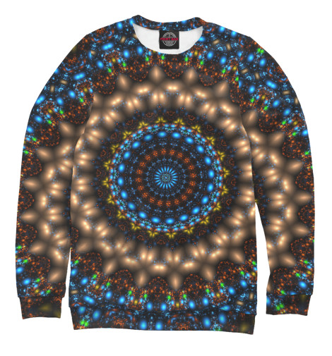 

Свитшоты Print Bar, Белый, Space mandala