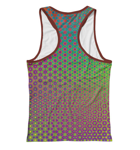 

Майки борцовки Print Bar, Белый, Психоделический узор