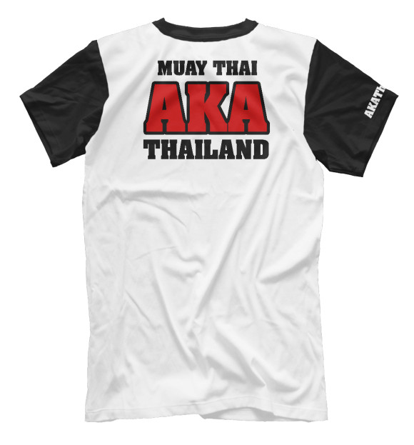 Мужская футболка с изображением AKA Thailand цвета Белый