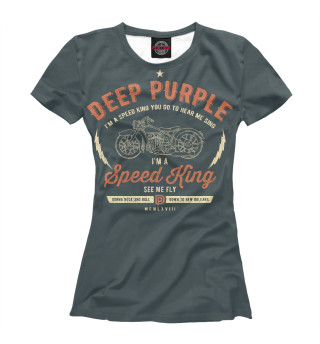 Футболка для девочек Deep Purple