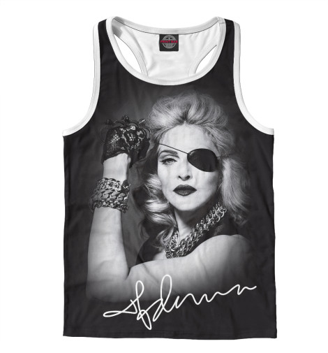 

Майки борцовки Print Bar, Белый, Madonna
