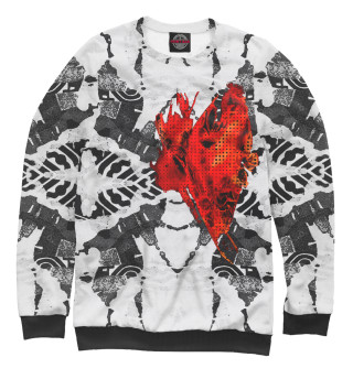 Свитшот для девочек My burning heart