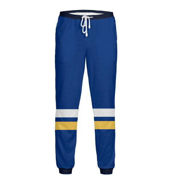 Мужские спортивные штаны с изображением Сент-Луис Блюз (форма) цвета Белый