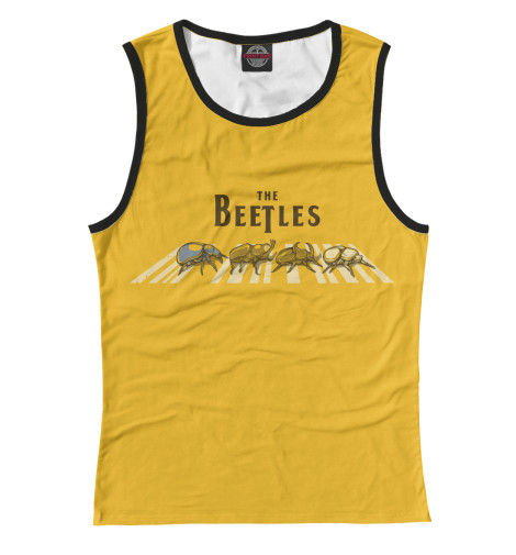 

Майки Print Bar, Белый, The bEEtles