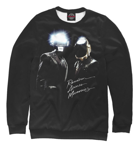 

Свитшоты Print Bar, Белый, Daft Punk