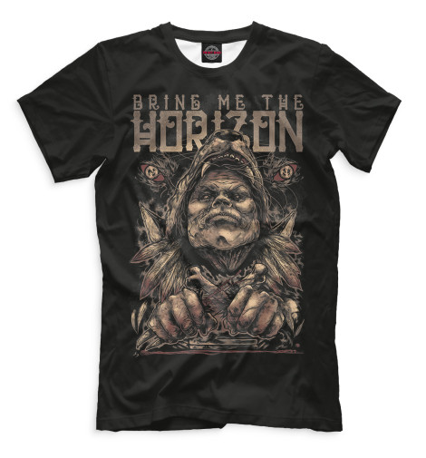 

Футболки Print Bar, Черный, Bring Me The Horizon