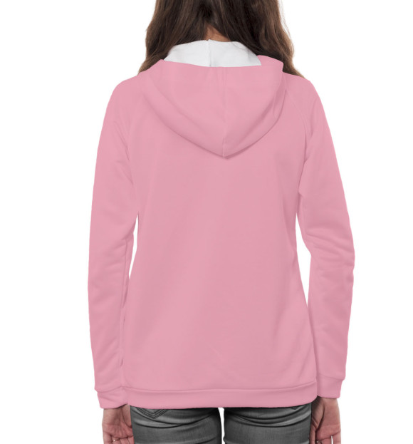 Женское худи с изображением Sasha Grey Love цвета Белый