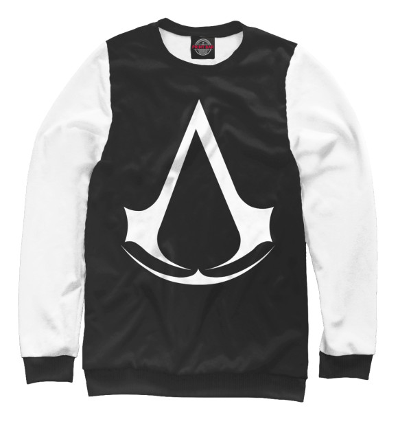 Свитшот для девочек с изображением Assassin’s Creed цвета Белый
