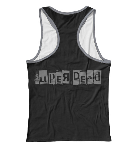 

Майки борцовки Print Bar, Белый, Super Dead