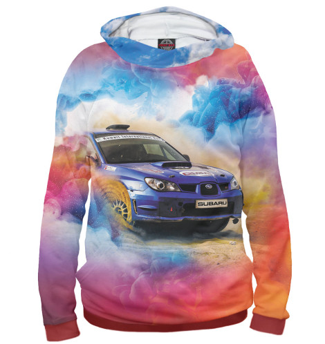 

Худи Print Bar, Белый, Subaru
