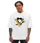 Мужская футболка оверсайз Малкин Форма Pittsburgh Penguins 2018