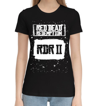 Хлопковая футболка для девочек Red Dead Redemption 2 + Краски