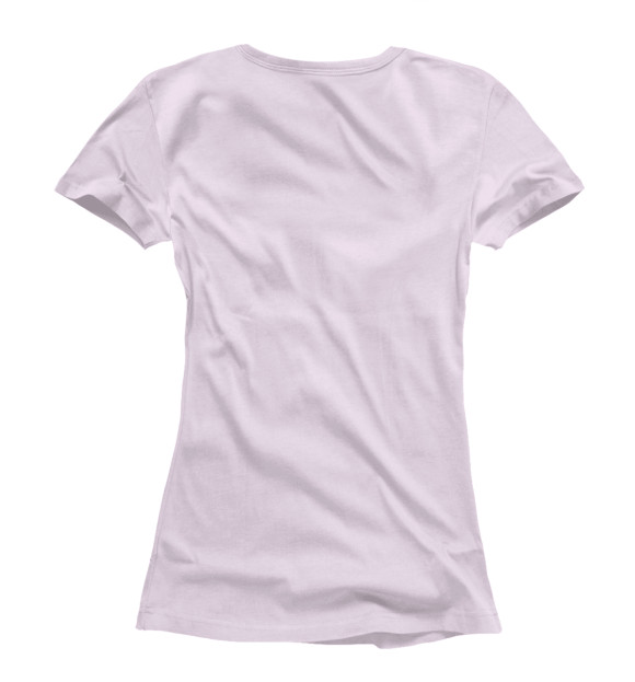 Женская футболка с изображением Кэ Цин Genshin цвета Белый
