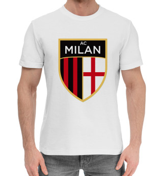 Мужская хлопковая футболка AC Milan