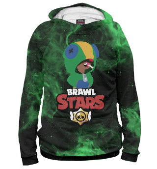 Мужское худи Brawl Stars:Leon