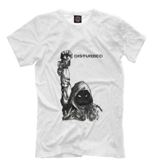 Мужская футболка Disturbed демон