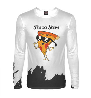 Мужской лонгслив Pizza Steve