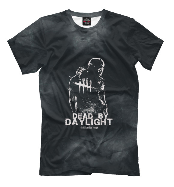 Мужская футболка с изображением Dead by Daylight цвета Белый