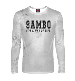 Мужской лонгслив Sambo It's way of life