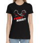 Женская хлопковая футболка Fight Night