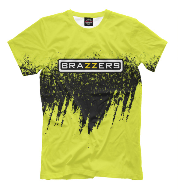 Футболка для мальчиков с изображением Brazzers | Браззерс цвета Белый