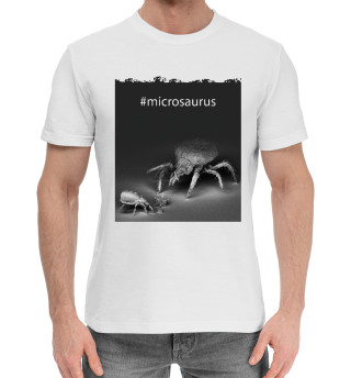 Хлопковая футболка для мальчиков Микрозавр
