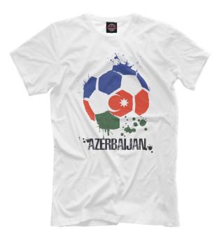Мужская футболка Футбол - Азербайджан