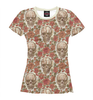 Футболка для девочек Skull&Rose